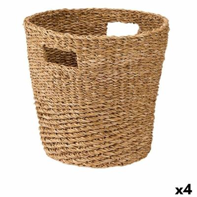 Mand Gift Decor Bruin Zeealgen (4 Stuks)
