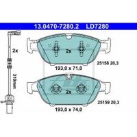 Low dust Keramische remblokken 13047072802 - thumbnail