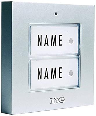 m-e modern-electronics 41274 Zender voor Draadloze deurbel Met naambord