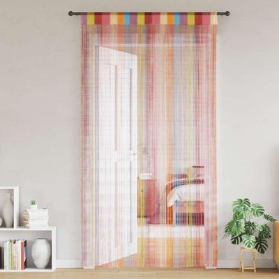 Koordgordijnen 2 st Veelkleurig 140x250 cm