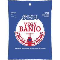Martin Strings V730 Vega Banjo nickel wound 5-string medium - thumbnail