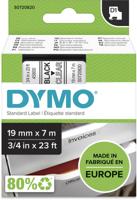 Etiketten DYMO D1 45800 Tapekleur: Transparant Tekstkleur:Zwart 19 mm 7 m - thumbnail