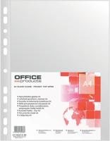 OFFICE products geperforeerde showtas, A4, 40 micron, glashelder, pak van 100 stuks - thumbnail