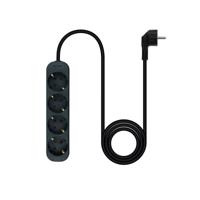 Printplaat NANOCABLE 10.37.0004-NS-BK 3680 W 250 V 1,4 m - thumbnail