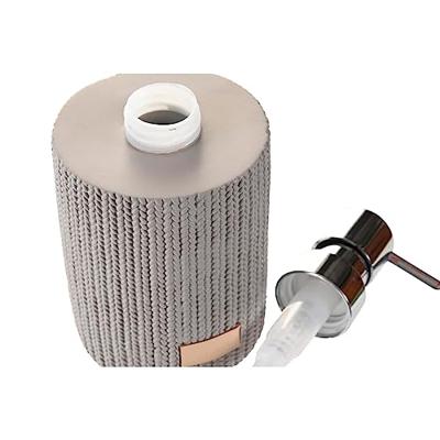Zeepdispenser DKD Home Decor Grijs Cement Polypropyleen Zeepdispenser DKD Home Decor Grijs Cement Polypropyleen