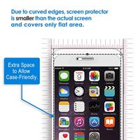 JETech Schermbeschermer Compatibel met iPhone 8 Plus, iPhone 7 Plus, iPhone 6s Plus and iPhone 6 Plus, Gehard Glas Screen Protector, 3-Stuks - thumbnail