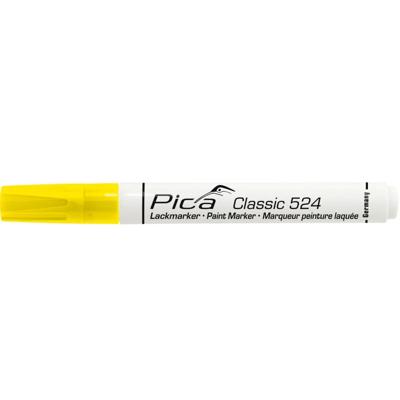 Permanente markeerstift Pica Classic Geel