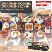 Clatronic RG 3518 Gourmetstel 8 pannen Zwart - thumbnail