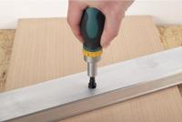 Wolfcraft Mini-handschroevendraaier | Ratelfunctie | Set 6-delig | Incl. 5 bits - 1237000 - thumbnail