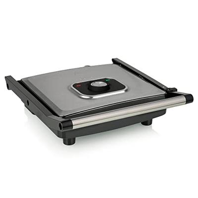 Tristar GR-2858 Contactgrill Elektrisch Anti-aanbaklaag, Controlelampje Zwart, Zilver