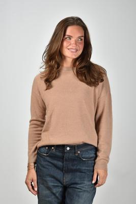 Les Tricots de Lea trui Marinette 37043 camel