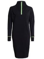 Anna Blue jurk zwart - thumbnail