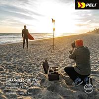 PELI 1510 Stootbestendige Trolley Koffer Voor Gevoelig Apparatuur - Drone, Camera, Dslr, E.A, Ip67 Water- En Stofdicht, Capaciteit: 27L, Gemaakt In Duitsland, Zonder Schuim, Kleur: Zwart - thumbnail