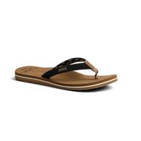 Reef Slippers Cushion Sands RF0A3YOWBTA Zwart / Bruin-40 maat 40 - thumbnail