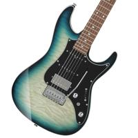 Ibanez Premium AZ24P1QM Deep Ocean Blonde elektrische gitaar met gigbag - thumbnail