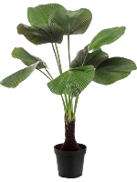 Licuala palm 130 cm kunstplant Emerald - Emerald - thumbnail