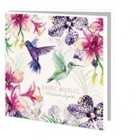 Kaartenmapje Exotic Wildlife, Michelle Dujardin 10 Stuks met Enveloppen - thumbnail