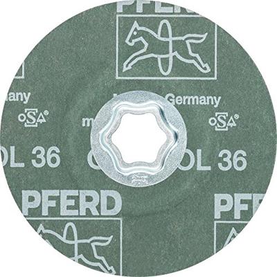 PFERD TOOLS 64193003 Combiclick keramische korrel fiberschijf Ø 115 mm Co-Cool 36 voor roestvrij staal Diameter 115 mm PFERD TOOLS 64193003 Combiclick keramische korrel fiberschijf Ø 115 mm Co-Cool 36 voor roestvrij staal Diameter 115 mm