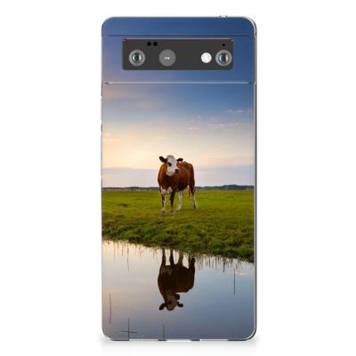 Google Pixel 6 | TPU Hoesje | Koe