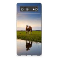 Google Pixel 6 | TPU Hoesje | Koe - thumbnail