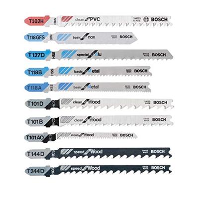 Bosch Accessories 2607011171 Decoupeerzaagbladenset All in One, 10-delig 10 stuk(s)