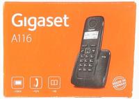 Draadloze telefoon Gigaset A116BL Zwart - thumbnail