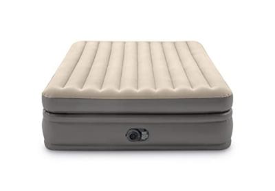 Intex 64164ND QUEEN COMFORT ELEVATED AIRBED Luchtbed (l x b x h) 203 x 152 x 51 cm Beige, Bruin