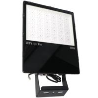 HeavyDuty LED Schijnwerper 300W - Waterdicht (IP66) & Corrosiebestendig (C4) - Zwart verstraler - thumbnail