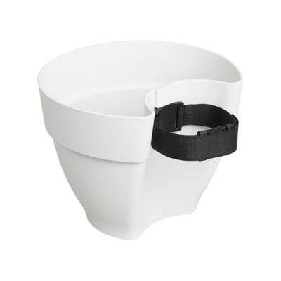 Elho Vibia campana regenpijpbakje 22cm Wit - thumbnail