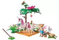 Playmobil® Princess Magic magische eenhoornstal voor moeder en veulen - thumbnail