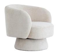 Light & Living Draaifauteuil 'Turda' kleur Beige - thumbnail