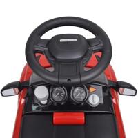 vidaXL Loopauto Land Rover 348 met muziek rood - thumbnail