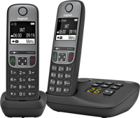 Gigaset A705A Duo Telefoons Zwart - thumbnail