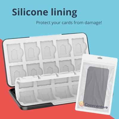 Casecentive 24 Game Cards portable storage box
