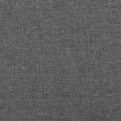 Hoofdbord LED 83x16x118/128 cm stof donkergrijs - thumbnail