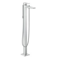 Badmengkraan Metropol HansGrohe Eengreeps Vloergemonteerd Chroom - thumbnail