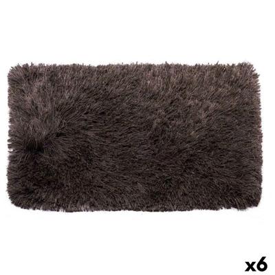 Tapijt Grijs Katoen Polyester 50 x 2 x 80 cm (6 Stuks)