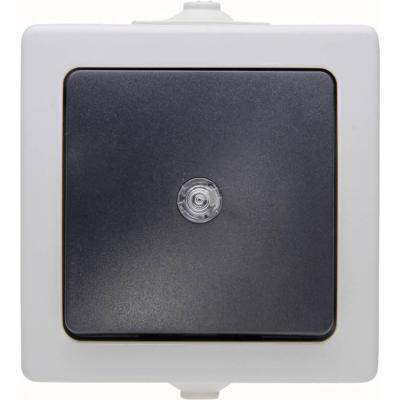 Kopp 566356003 Nautic Knop spatwaterdicht Grijs 1 stuk(s) Kopp 566356003 Nautic Knop spatwaterdicht Grijs 1 stuk(s)