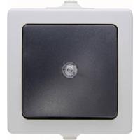 Kopp 566356003 Nautic Knop spatwaterdicht Grijs 1 stuk(s) - thumbnail