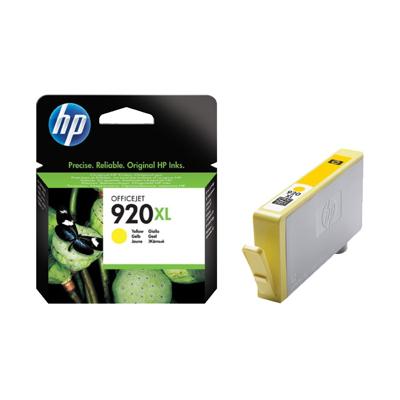 HP inktcartridge 920XL, 700 pagina&apos;s, OEM CD974AE, geel