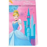 Globos Papieren feestzakjes fsc disney princess live your story, 4st. - thumbnail