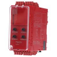 Schneider Electric XPSUAT13A3AC Veiligheidsrelais Voedingsspanning (num): 24 V DC/AC 3x NO, 3x NO, 1x NC (b x h x d) 45 x 100 x 120 mm LED-weergave 1 stuk(s) - thumbnail