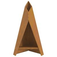 Vuurkorf Bruin 58 x 40 x 100 cm Cortenstaal - thumbnail