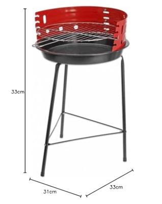 Vaggan Barbecue 3-Poot Diameter 33cm