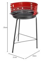 Vaggan Barbecue 3-Poot Diameter 33cm - thumbnail