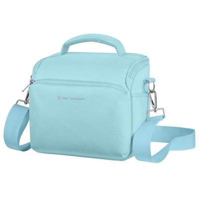 K&F Concept camera sling bag hemelsblauw 23.5x21x14cm