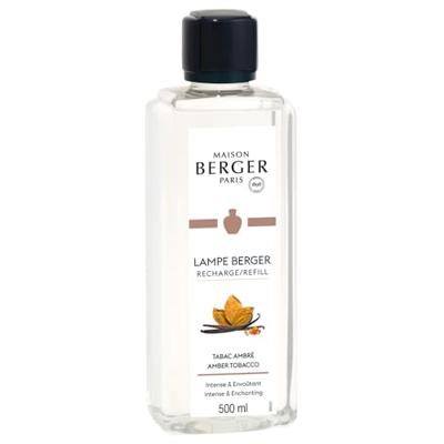 Maison Berger Navulling - voor geurbrander - Amber Tobacco - 500 ml