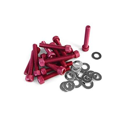 TNT motorkap schroevenset screw set engine cover piaggio 50 red