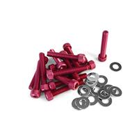 TNT motorkap schroevenset screw set engine cover piaggio 50 red - thumbnail