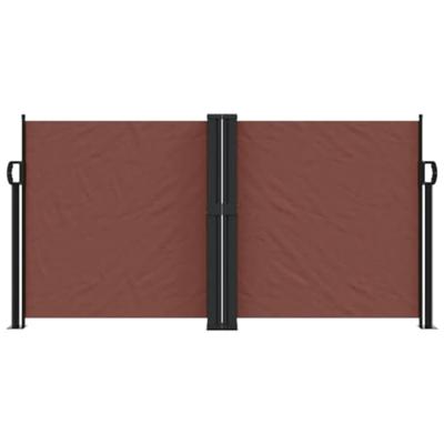 VidaXL Windscherm uittrekbaar 120x600 cm bruin VidaXL Windscherm uittrekbaar 120x600 cm bruin